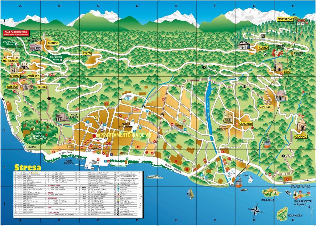 Appartamento Via De Vit Stresa Exteriör bild